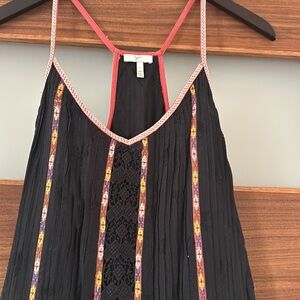 Joie  Black Tank Dress Size large
